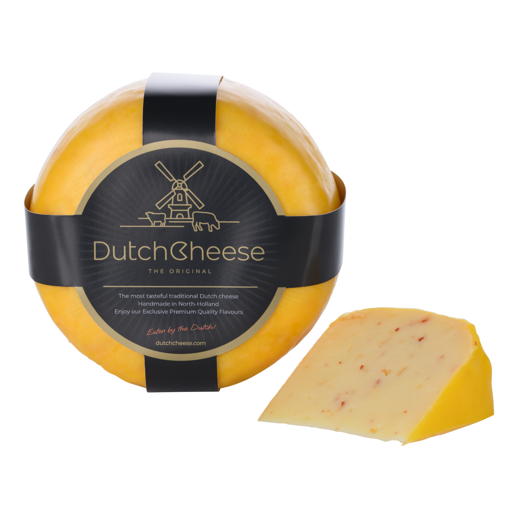 Dutch Cheese Gouda kaas met Paprika en Ui 400 gram