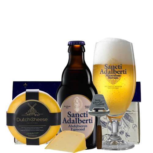 DutchCheese Geschenkdoos met Biologische Abdijbier