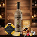 Luxe Kerstpakket met DutchCheese Kaas, Vino Rosso BIO en Lindt Bonbons